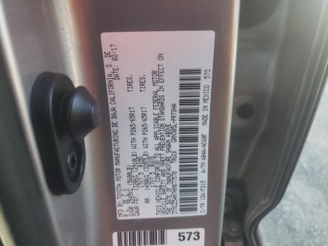 Photo 11 VIN: 3TMCZ5AN7HM077578 - TOYOTA TACOMA DOU 