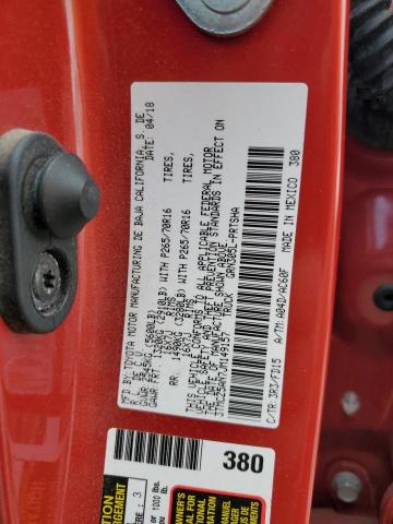 Photo 12 VIN: 3TMCZ5AN7JM149157 - TOYOTA TACOMA DOU 