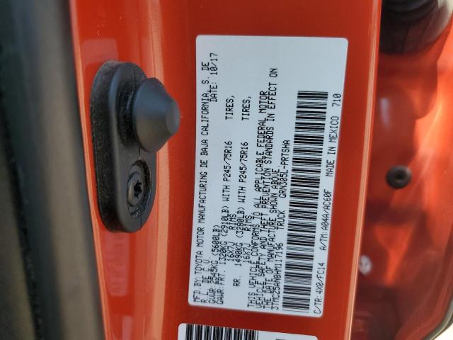 Photo 11 VIN: 3TMCZ5AN8HM117196 - TOYOTA TACOMA DOU 