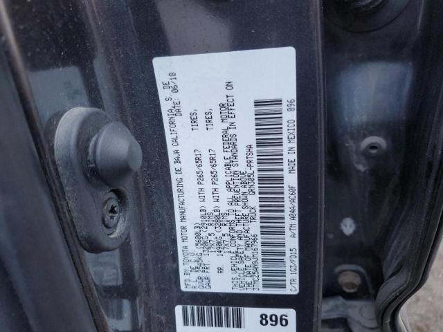 Photo 11 VIN: 3TMCZ5AN9JM167966 - TOYOTA TACOMA DOU 