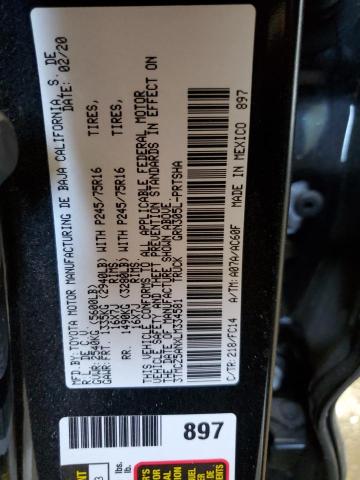 Photo 11 VIN: 3TMCZ5ANXLM334581 - TOYOTA TACOMA 