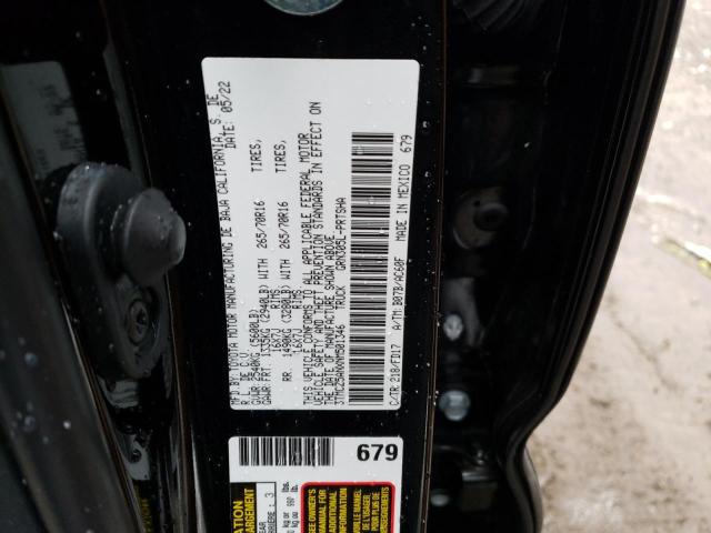 Photo 11 VIN: 3TMCZ5ANXNM501346 - TOYOTA TACOMA DOU 