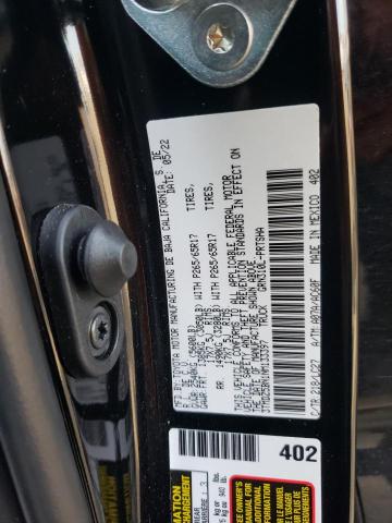 Photo 12 VIN: 3TMDZ5BN1NM133397 - TOYOTA TACOMA DOU 