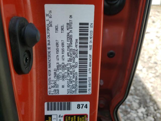 Photo 11 VIN: 3TMDZ5BN3GM004189 - TOYOTA TACOMA DOU 