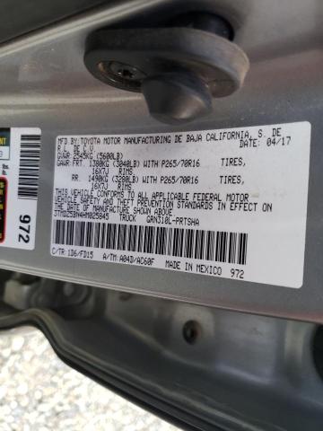 Photo 9 VIN: 3TMDZ5BN4HM025845 - TOYOTA TACOMA DOU 