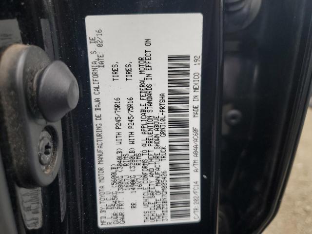 Photo 12 VIN: 3TMDZ5BN7GM005426 - TOYOTA TACOMA DOU 