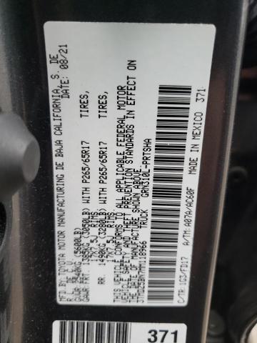 Photo 11 VIN: 3TMDZ5BN7MM118966 - TOYOTA TACOMA DOU 