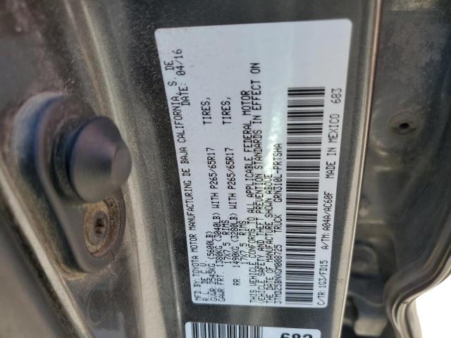 Photo 11 VIN: 3TMDZ5BNXGM008725 - TOYOTA TACOMA DOU 