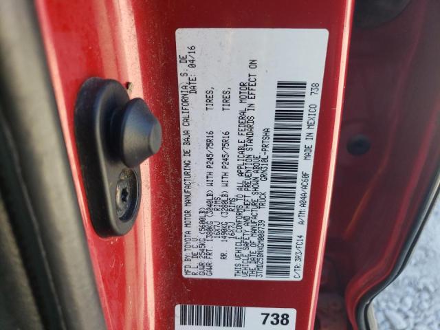 Photo 11 VIN: 3TMDZ5BNXGM008739 - TOYOTA TACOMA DOU 