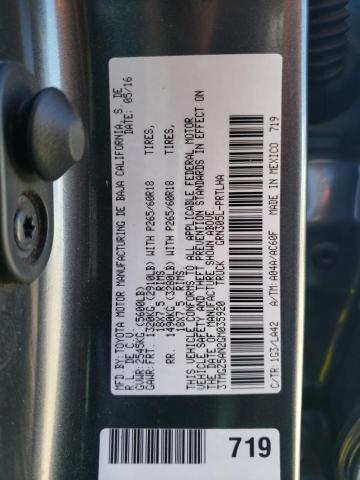 Photo 11 VIN: 3TMGZ5AN2GM035920 - TOYOTA TACOMA DOU 