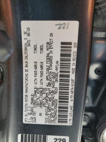 Photo 11 VIN: 3TMGZ5AN2LM362232 - TOYOTA TACOMA DOU 