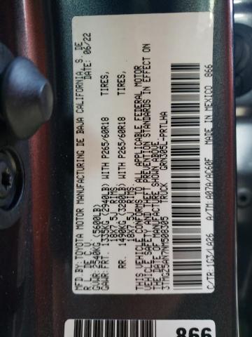 Photo 9 VIN: 3TMGZ5AN7NM508305 - TOYOTA TACOMA DOU 