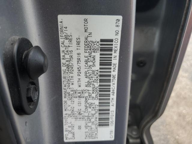 Photo 11 VIN: 3TMJU4GN1FM176272 - TOYOTA TACOMA DOU 