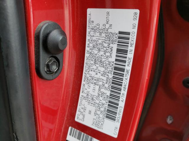 Photo 9 VIN: 3TMJU4GN2BM114390 - TOYOTA TACOMA DOU 