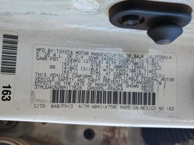 Photo 11 VIN: 3TMJU4GN2BM117628 - TOYOTA TACOMA DOU 