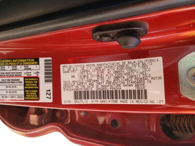 Photo 9 VIN: 3TMJU4GN5CM138815 - TOYOTA TACOMA DOU 