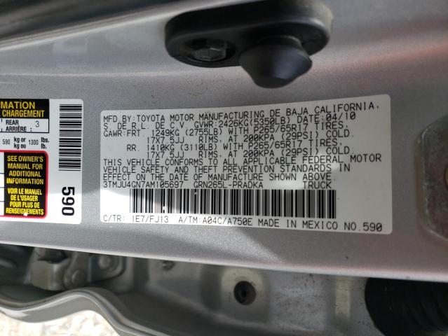 Photo 12 VIN: 3TMJU4GN7AM105697 - TOYOTA TACOMA DOU 