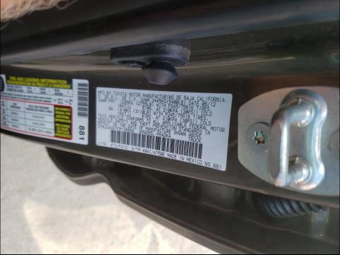 Photo 9 VIN: 3TMJU4GN7CM136662 - TOYOTA TACOMA 