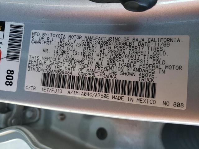 Photo 9 VIN: 3TMJU4GN8AM098484 - TOYOTA TACOMA DOU 