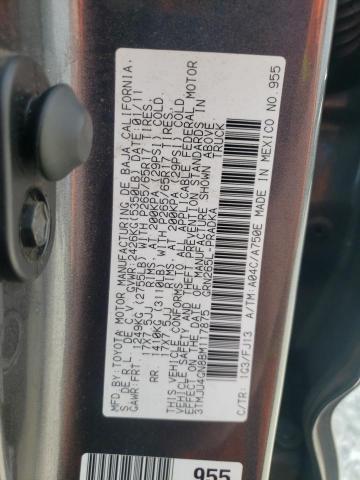 Photo 12 VIN: 3TMJU4GN8BM117875 - TOYOTA TACOMA DOU 