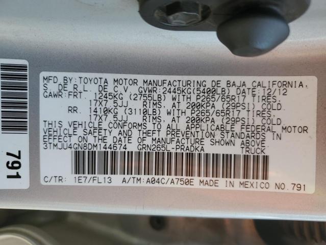 Photo 11 VIN: 3TMJU4GN8DM144674 - TOYOTA TACOMA DOU 