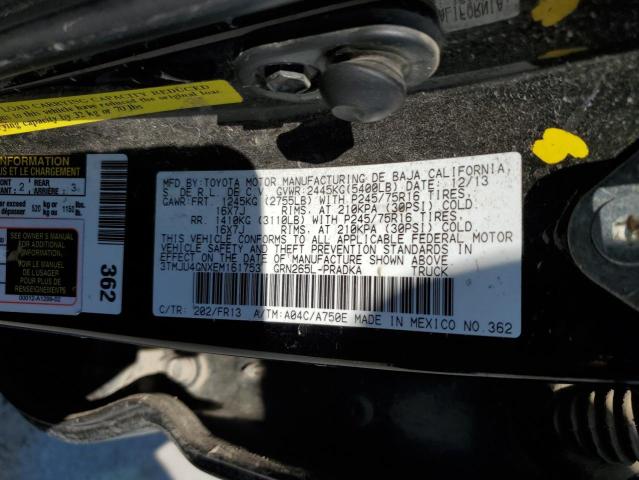 Photo 9 VIN: 3TMJU4GNXEM161753 - TOYOTA TACOMA DOU 