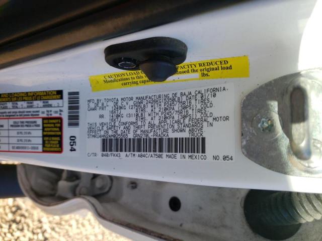 Photo 9 VIN: 3TMKU4HN2AM025565 - TOYOTA TACOMA DOU 