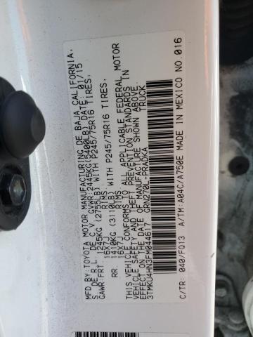 Photo 11 VIN: 3TMKU4HN3FM044617 - TOYOTA TACOMA DOU 