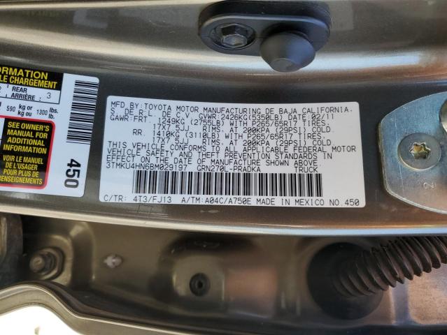 Photo 11 VIN: 3TMKU4HN6BM029197 - TOYOTA TACOMA 