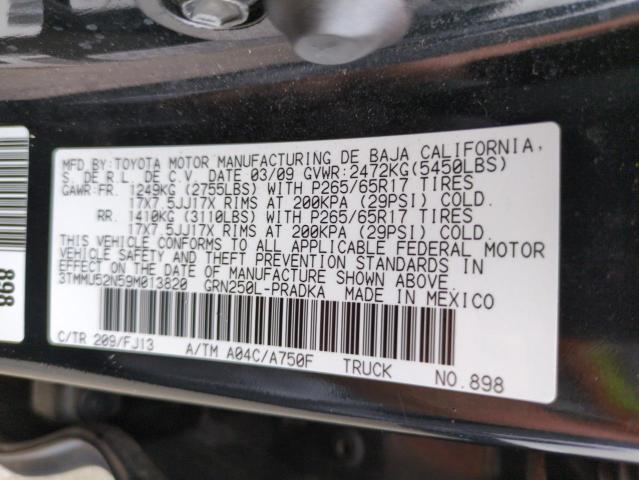 Photo 12 VIN: 3TMMU52N59M013820 - TOYOTA TACOMA DOU 