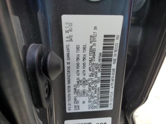 Photo 11 VIN: 3TYAZ5CN6NT016484 - TOYOTA TACOMA DOU 