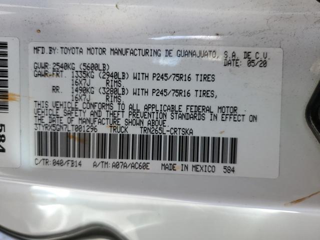 Photo 11 VIN: 3TYRX5GN7LT001296 - TOYOTA TACOMA ACC 