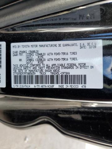 Photo 11 VIN: 3TYSX5EN7MT005659 - TOYOTA TACOMA ACC 