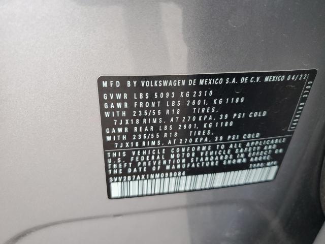 Photo 13 VIN: 3VV2B7AX1NM099084 - VOLKSWAGEN TIGUAN SE 