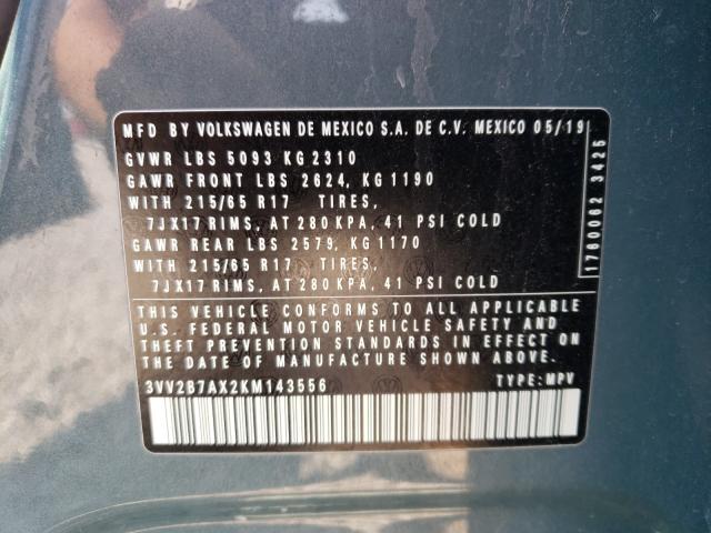 Photo 9 VIN: 3VV2B7AX2KM143556 - VOLKSWAGEN TIGUAN 