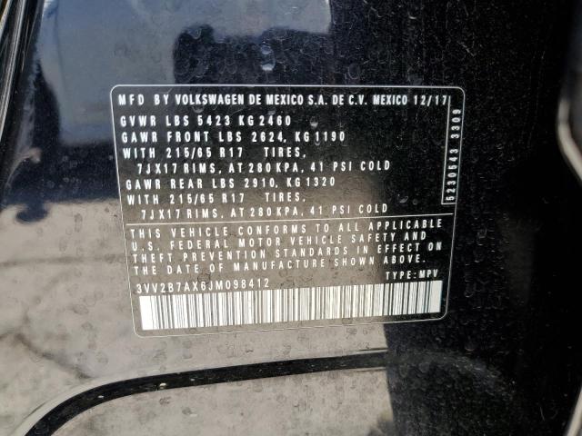 Photo 12 VIN: 3VV2B7AX6JM098412 - VOLKSWAGEN TIGUAN 