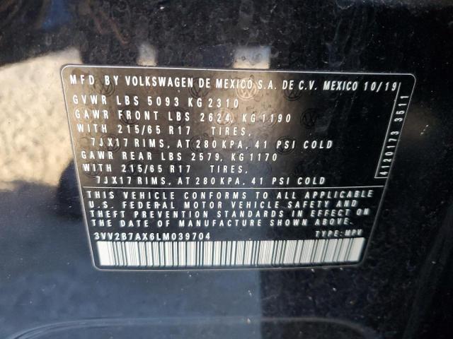 Photo 9 VIN: 3VV2B7AX6LM039704 - VOLKSWAGEN TIGUAN SE 