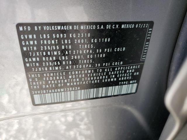 Photo 12 VIN: 3VV2B7AX6NM139434 - VOLKSWAGEN TIGUAN 