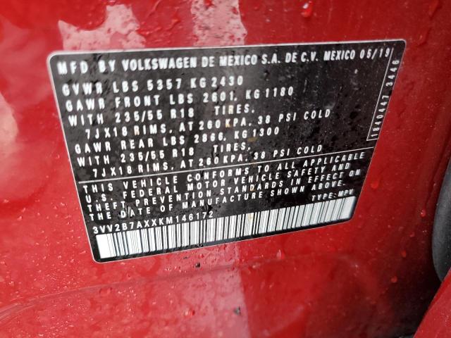 Photo 12 VIN: 3VV2B7AXXKM146172 - VOLKSWAGEN TIGUAN 