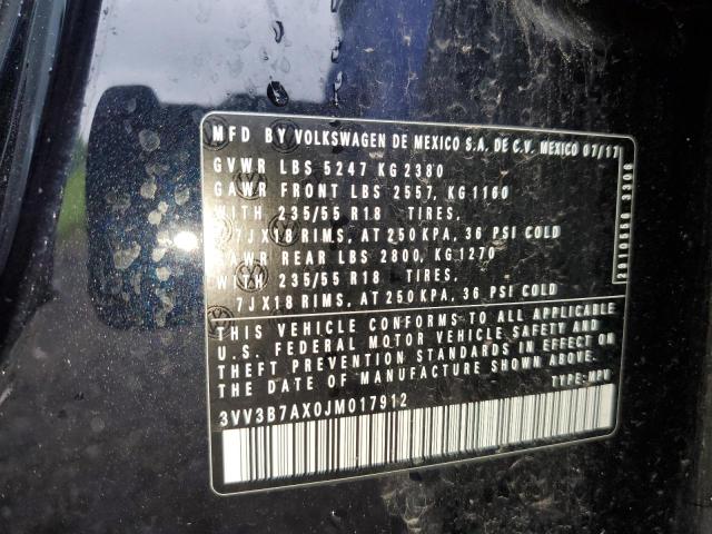 Photo 12 VIN: 3VV3B7AX0JM017912 - VOLKSWAGEN TIGUAN 