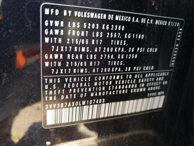 Photo 13 VIN: 3VV3B7AX0LM107483 - VOLKSWAGEN TIGUAN SE 