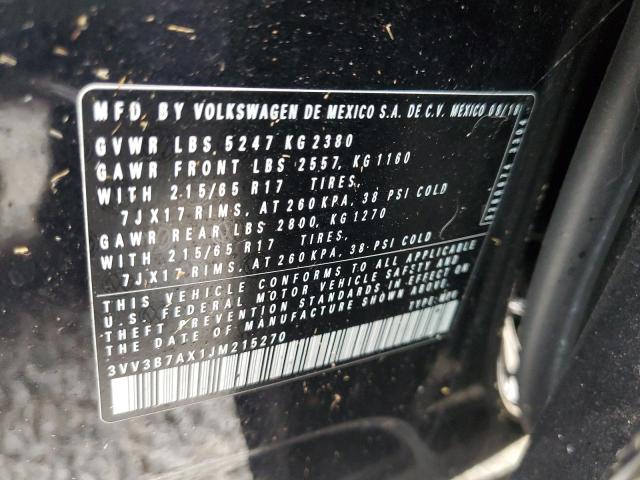 Photo 9 VIN: 3VV3B7AX1JM215270 - VOLKSWAGEN TIGUAN SE 