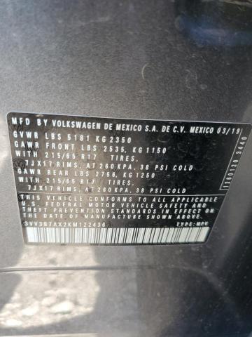 Photo 12 VIN: 3VV3B7AX2KM122436 - VOLKSWAGEN TIGUAN 