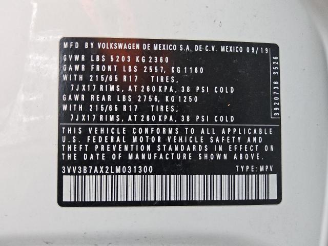 Photo 12 VIN: 3VV3B7AX2LM031300 - VOLKSWAGEN TIGUAN SE 