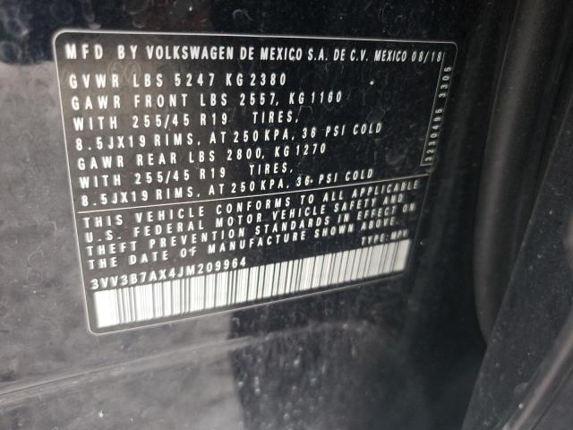 Photo 12 VIN: 3VV3B7AX4JM209964 - VOLKSWAGEN TIGUAN SE 