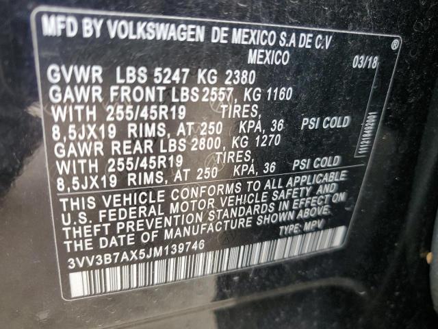 Photo 13 VIN: 3VV3B7AX5JM139746 - VOLKSWAGEN TIGUAN 