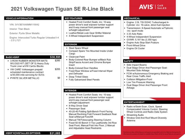 Photo 12 VIN: 3VV3B7AX6MM119042 - VOLKSWAGEN TIGUAN 