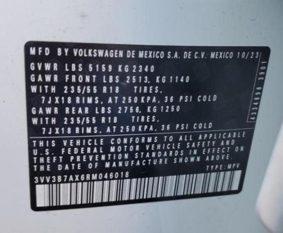 Photo 12 VIN: 3VV3B7AX6RM046018 - VOLKSWAGEN TIGUAN 