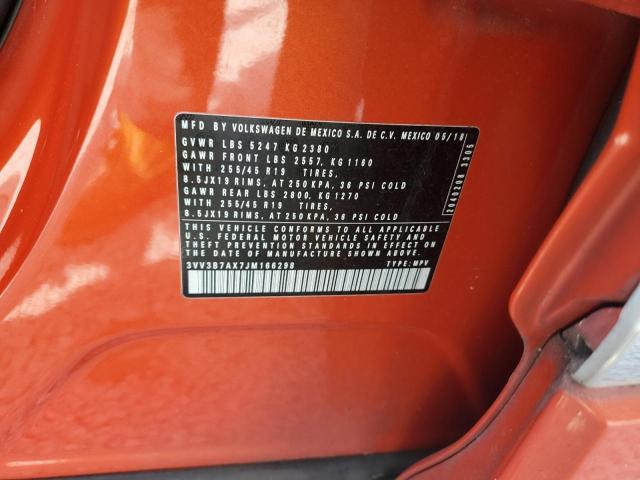 Photo 12 VIN: 3VV3B7AX7JM166298 - VOLKSWAGEN TIGUAN SE 