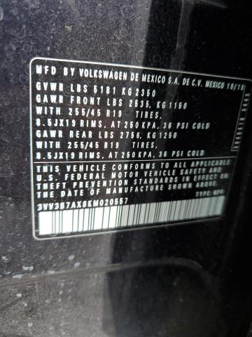 Photo 12 VIN: 3VV3B7AX8KM020557 - VOLKSWAGEN TIGUAN SE 